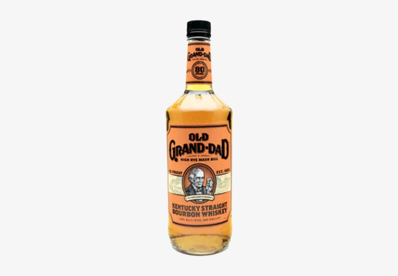Old Grand Dad - Old Grand Dad Kentucky Straight Bourbon Whiskey - 750, transparent png