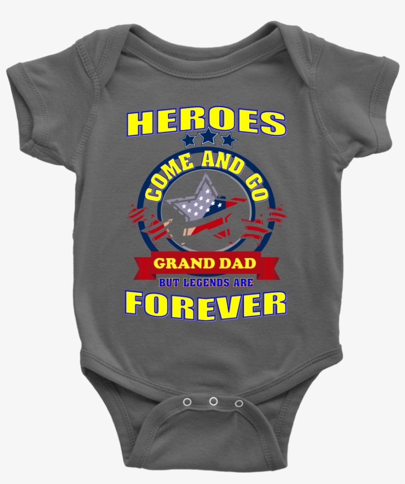 Heroes Forever - Grand Dad - Rock What I Got Onesie, transparent png