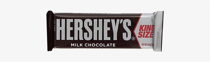 Hershey's Milk Chocolate King Size Candy Bar - Hershey Milk Chocolate King Size, transparent png