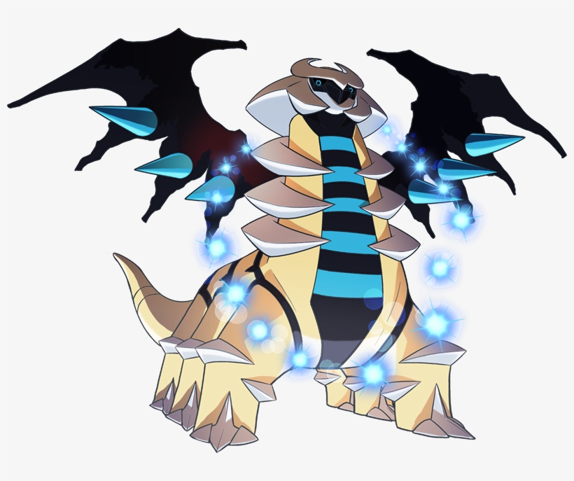 Shiny Giratina Pokédex - Giratina Pokemon, transparent png