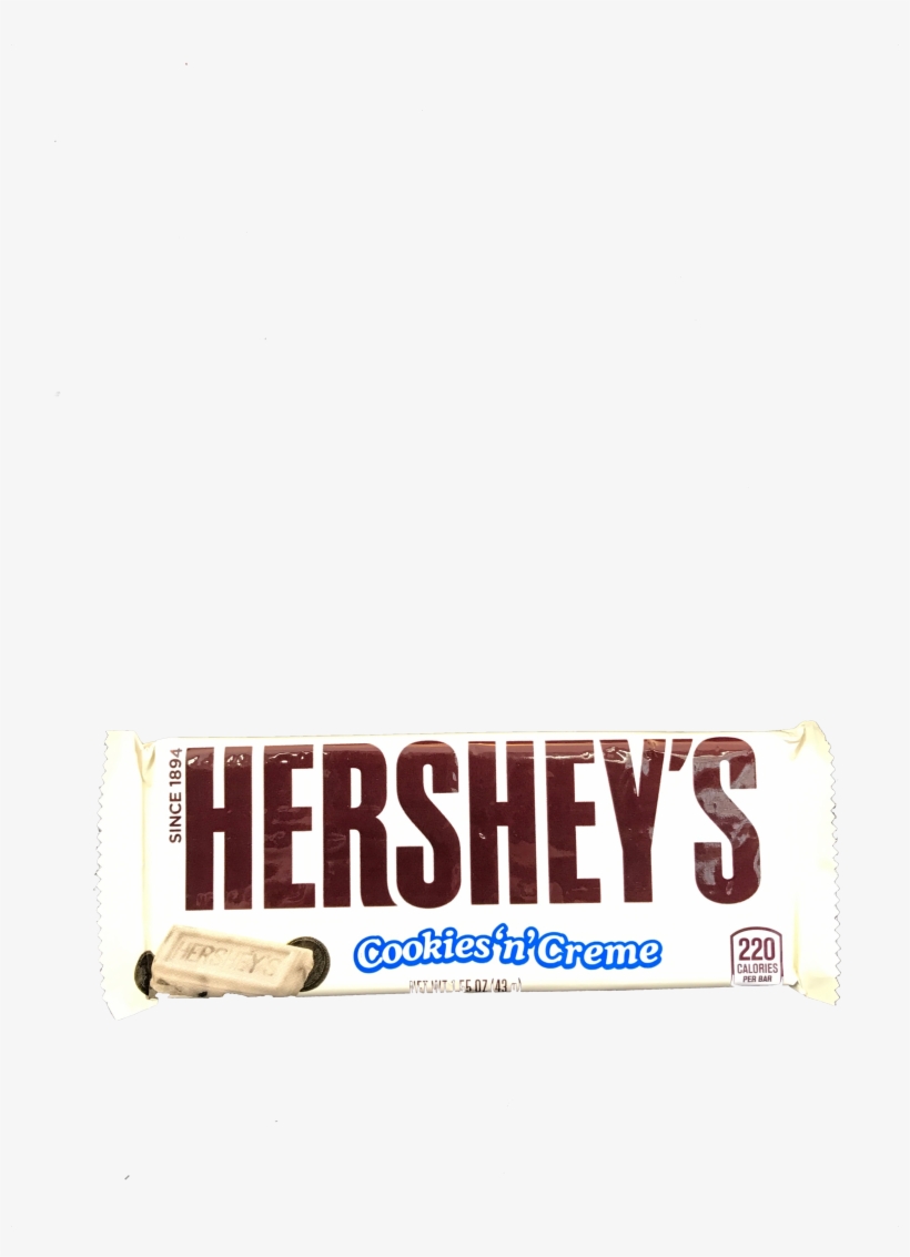 Hershey-tafel Frei - Chocolate Hershey's Cookies And Cream, transparent png