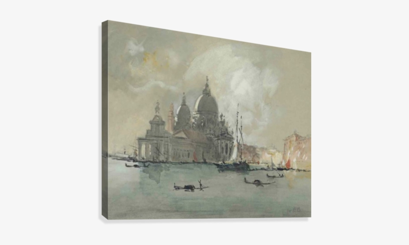 View Of The Salute, Venice Hercules Brabazon Brabazon - Venice, transparent png