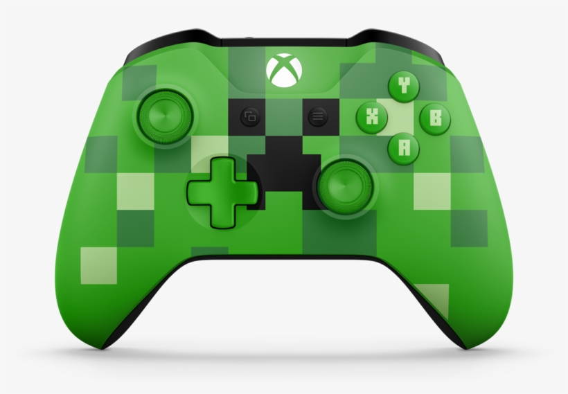 Oh Yes, The Minecraft Creeper And Minecraft Pig Xbox - Microsoft Xbox Wireless Controller - Minecraft Creeper, transparent png