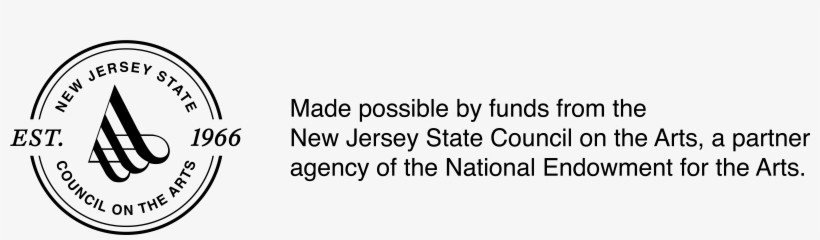Njca Logo With Statement Flat Black Png File - New Jersey State Council On The Arts, transparent png