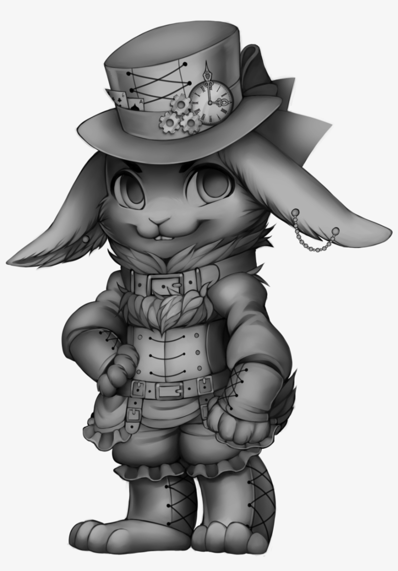 Cane Drawing Steampunk Clip Freeuse - Furvilla Base Steampunk, transparent png