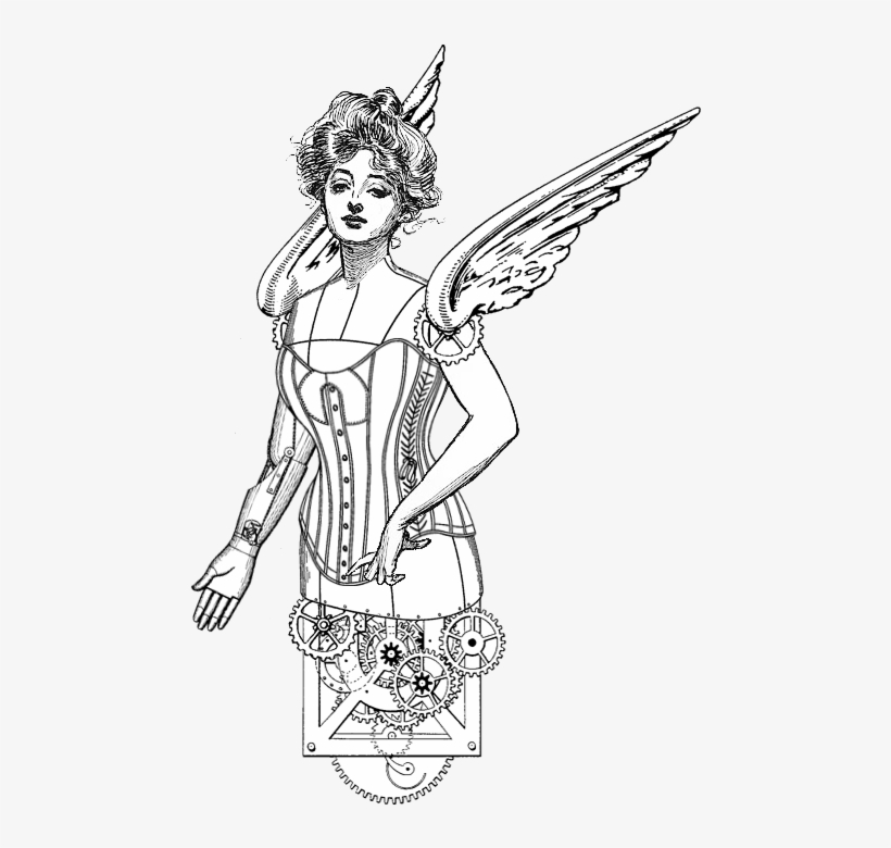 Cane Drawing Steampunk - Plaid Blanket Scarf, Flapper Scarves, Checkered Scarf,, transparent png