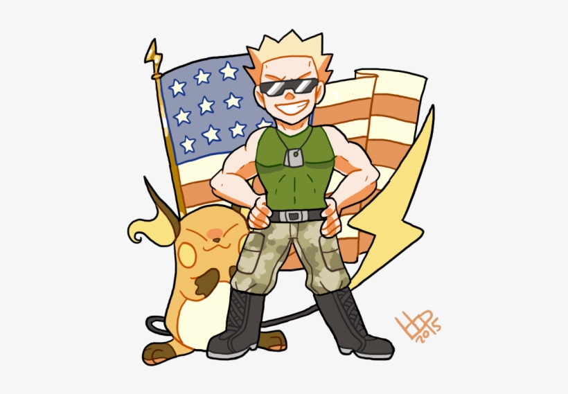 Surge The Lighting American - Lt Surge Pokemon Fan Art, transparent png