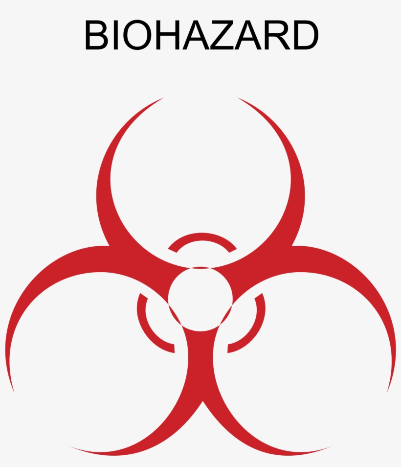 Biohazard Logo Png Transparent - Biohazard Sign Transparent Background, transparent png