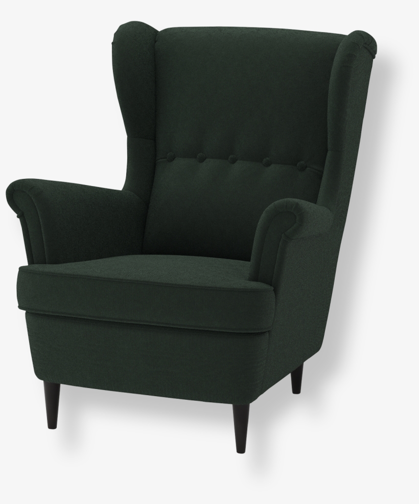 Strandmon Wing Chair - Wing Chair, transparent png