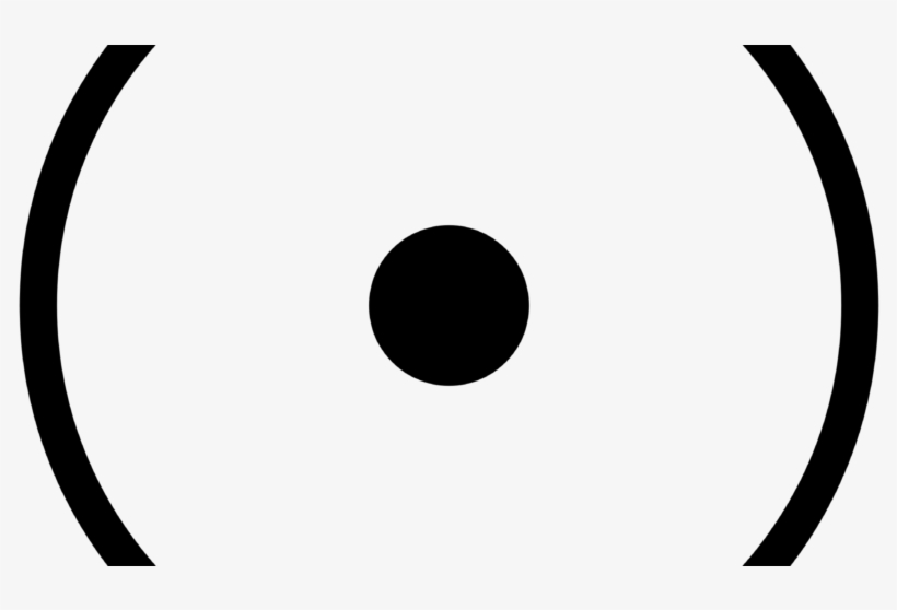 Circumpunct Or Point Within A Circle - Circle With Point, transparent png
