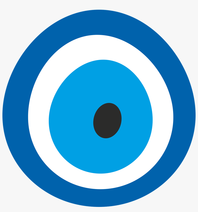 De Modo Que Es Usual Llevar Un Ojo Turco Como Protección - Evil Eye Transparent, transparent png