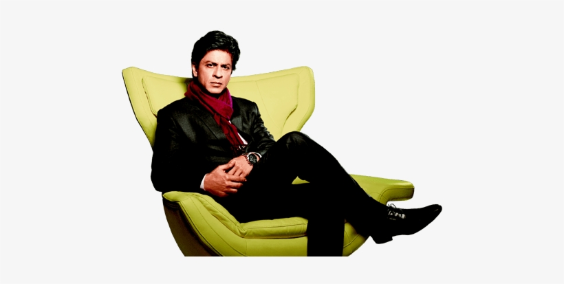 Shahrukh Khan On A Sofa Png - Shahrukh Khan Sitting Pose, transparent png