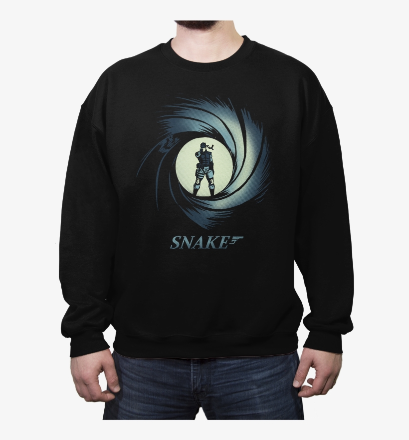 Snake, Solid Snake - Crew Neck, transparent png
