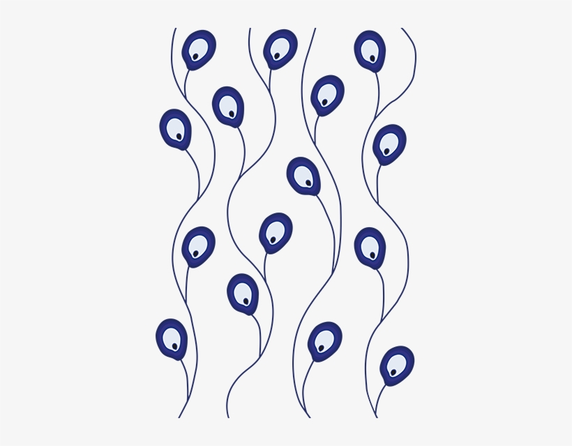 Sticker Ensemble Nazar Boncuk - Line Art, transparent png