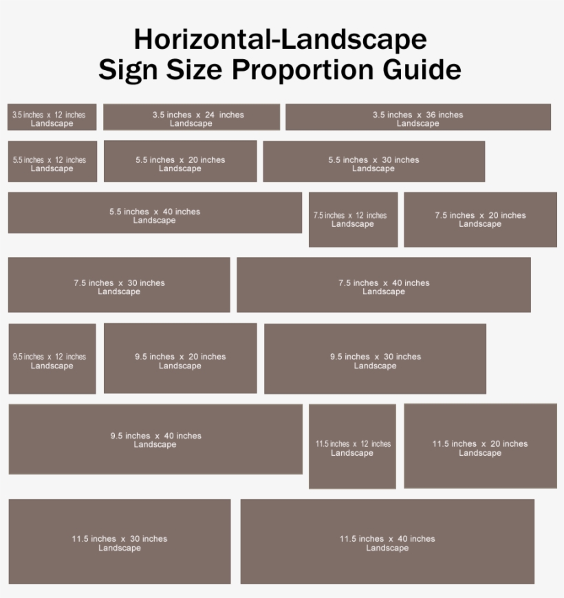 Design Your Own Rustic Custom Wooden Sign - Wood Sign Size Chart, transparent png