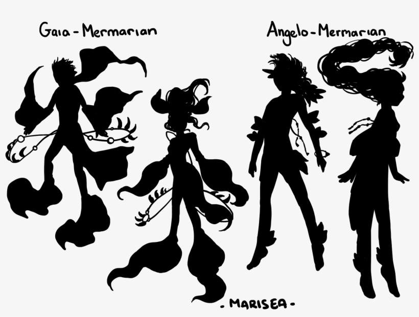 Here Are Both My Mermarian Faiths Side By Side, To - Netflix Presents: The Characters, transparent png