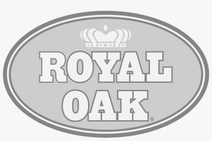 Royal Oak Bw - Royal Oak Charcoal Logo, transparent png