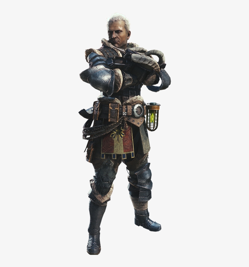 The Commander Exercises Operational Command Over The - Monster Hunter World Commander Armor, transparent png