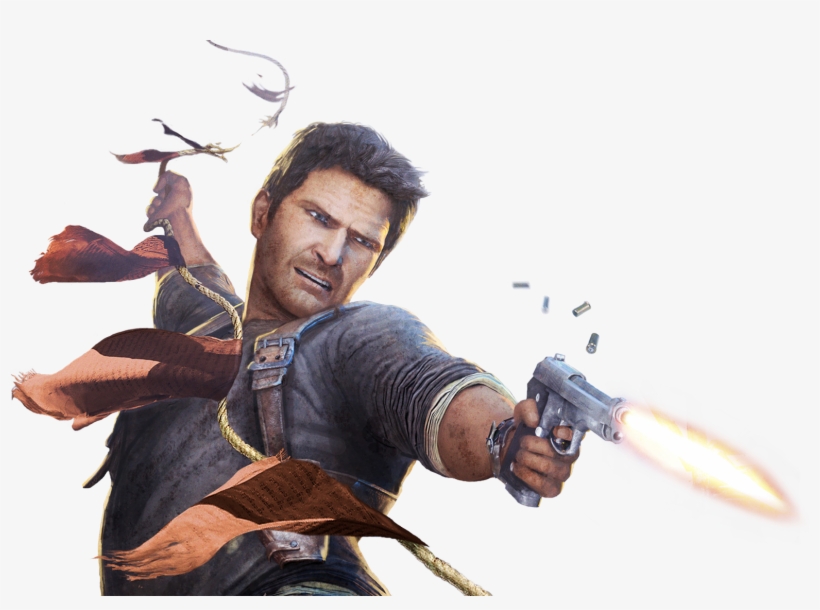Nathan Drake Png Pic - Uncharted 2 Among Thieves Game, transparent png