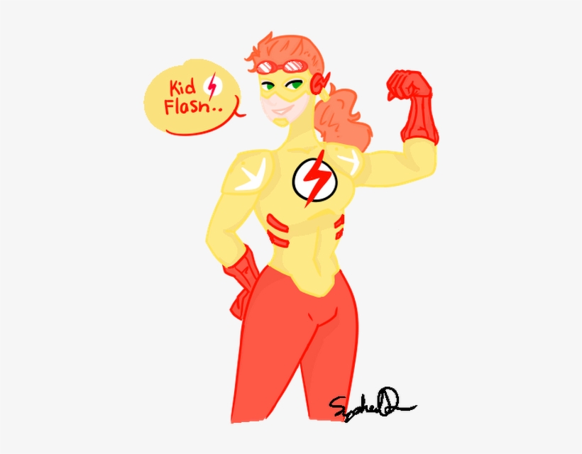 Photo - Genderbent Flash, transparent png