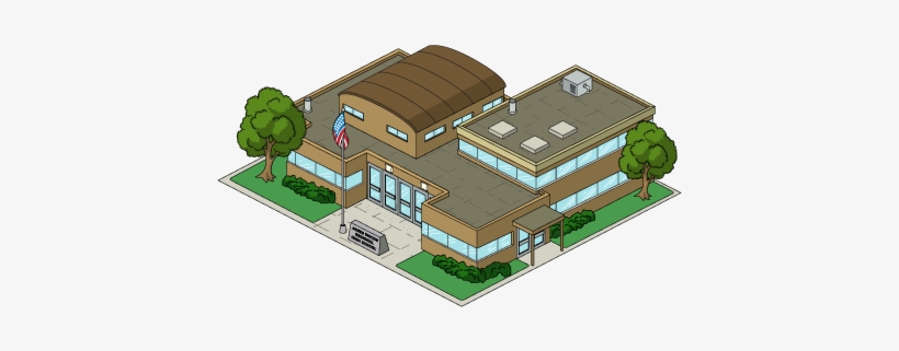 Building Highschool Thumbnail V6 - Illustration, transparent png