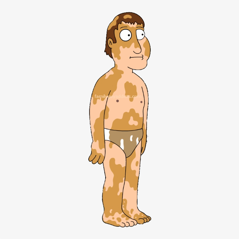 Greased Up Deaf Guy - Greasy Guy Family Guy, transparent png