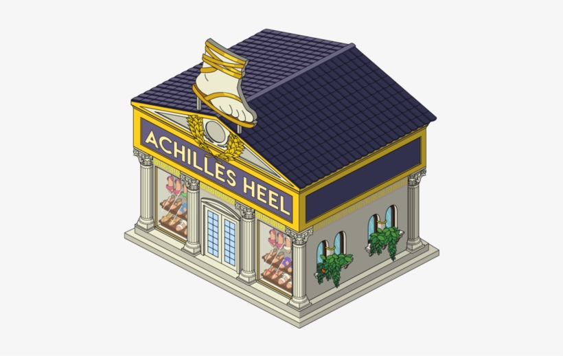Fg Building Achilles Sandalshoppe - House, transparent png