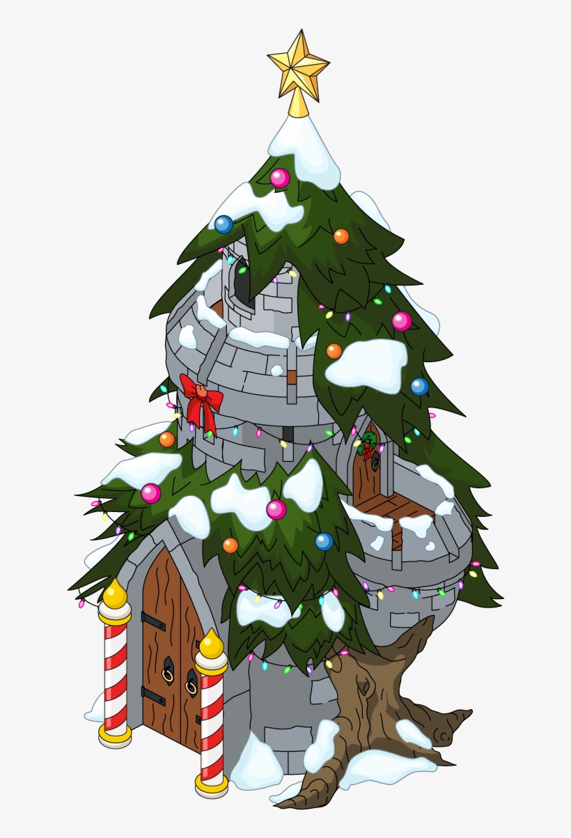 Christmas Tree Fort - Christmas Tree, transparent png