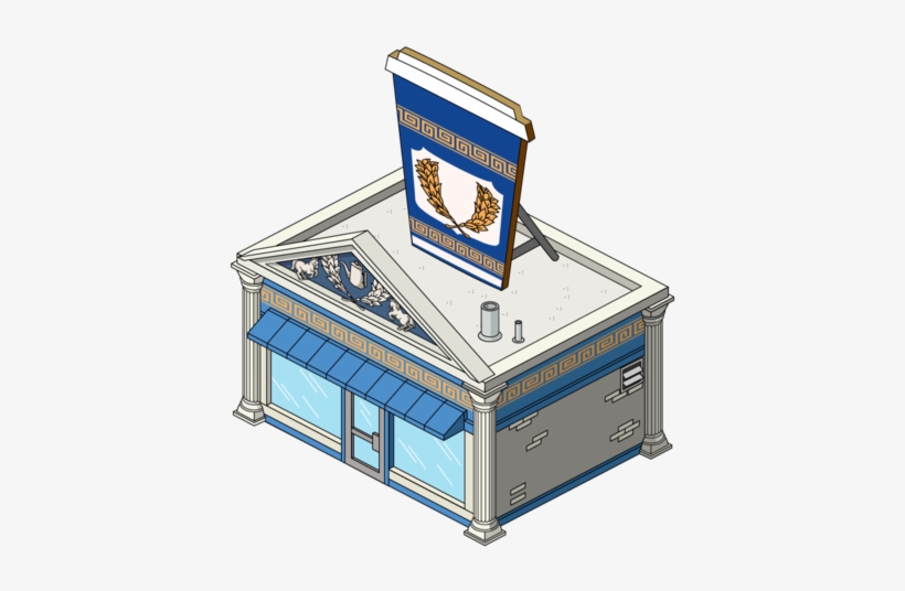 Fg Building Greekcampuscoffeeshop - Illustration, transparent png
