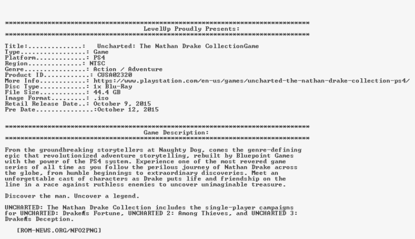 Nathan - Drake - Collection - Ps4-levelup - - Postage Stamp, transparent png