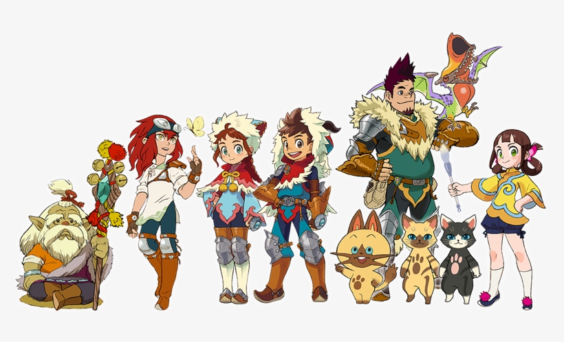 Monster Hunter Stories - Monster Hunter Stories Todos Monstruos, transparent png