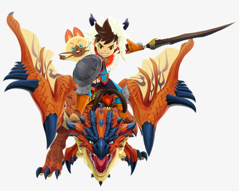 Monster Hunter Stores Comes Out Next Year In Japan - Monster Hunter Stories Png, transparent png
