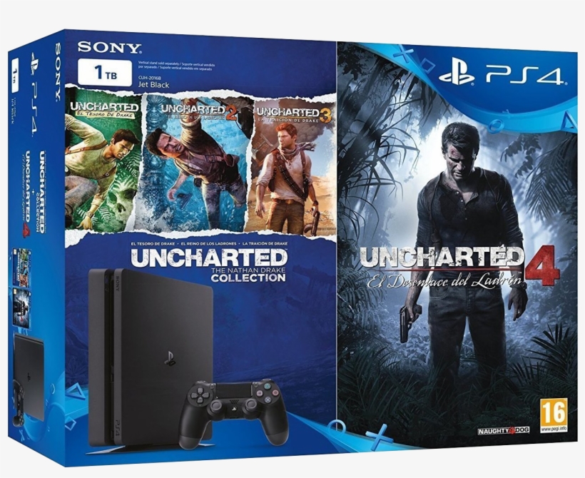 Playstation 4 1τβ D Chassis Uncharted - Uncharted 3 Drakes Deception, transparent png