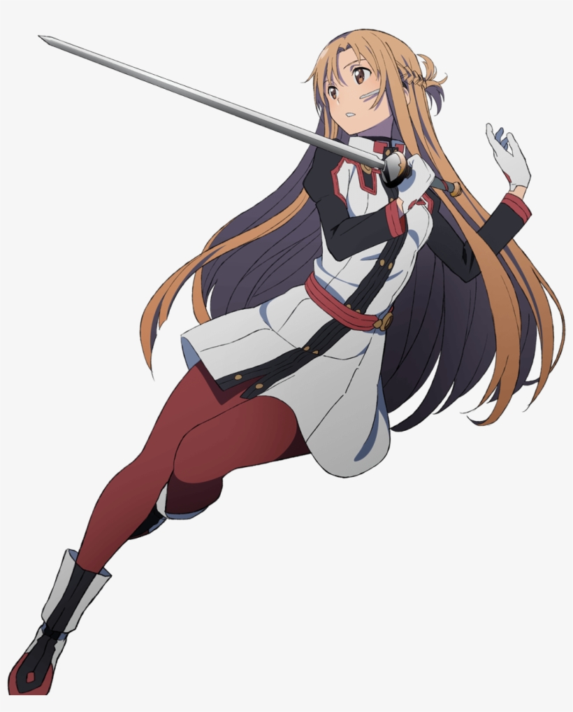 Download Png - Sword Art Online Ordinal Scale Asuna Sword, transparent png