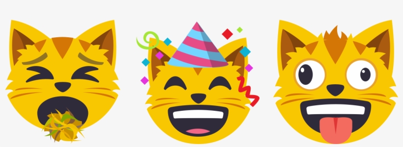 More Exciting Emoji Theme Packs To Come - Cat Emoji, transparent png
