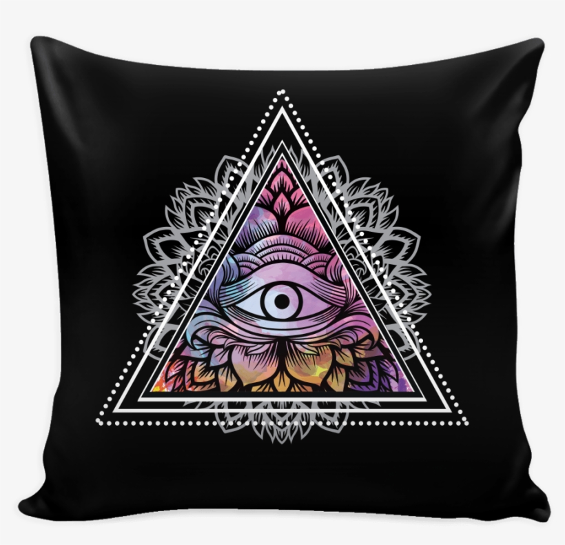 All Seeing Eye Pyramid Eye Pillow - Third Eye Awakening: Guided Meditation To Open Your, transparent png