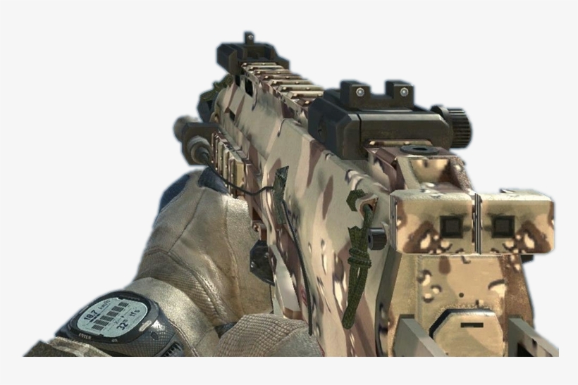 Mp7 Choco Mw3 - コール オブ デューティ ブラック オプス 4 銃, transparent png