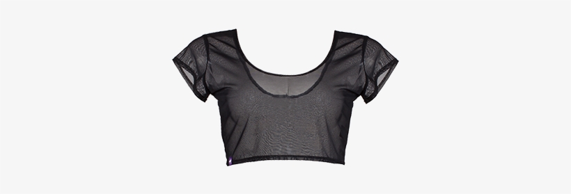 Black Crop Top Png, transparent png