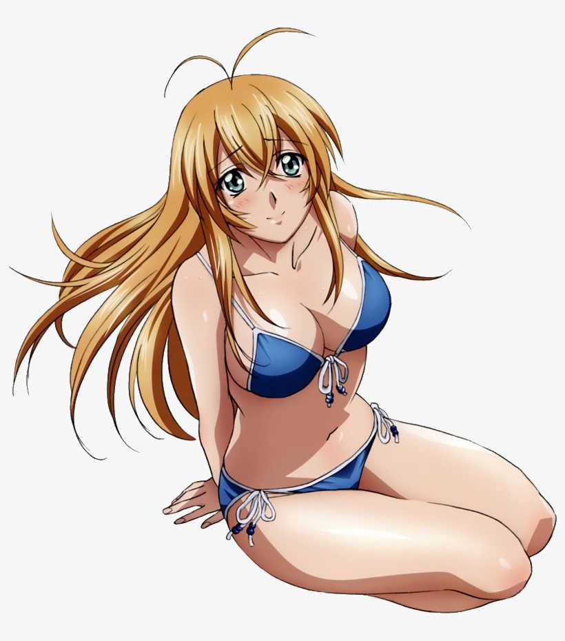 Hakufu Sonsaku Blue Bikini Render By Doublea2015-d9hxtkp - Ikki Tousen: Xross Impact (new Gentei Bakuretsu Pack), transparent png