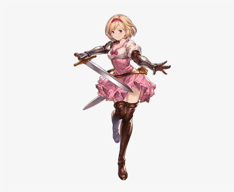 2 - Djeeta Granblue Official Art, transparent png
