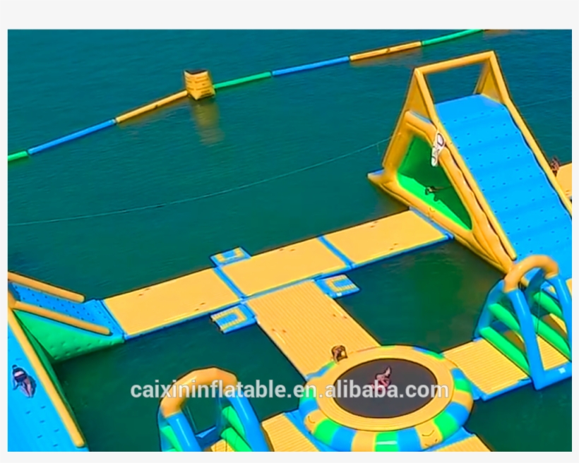 Inflatable Water Floating Island,water Toys For The - Water, transparent png