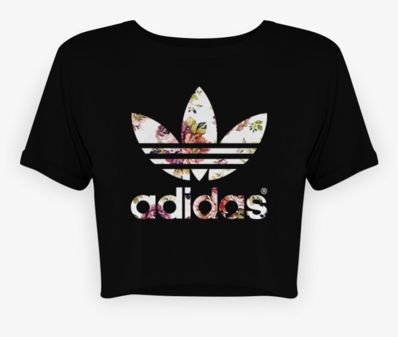 Adidas Crop Top Floral - Adidas Originals, transparent png