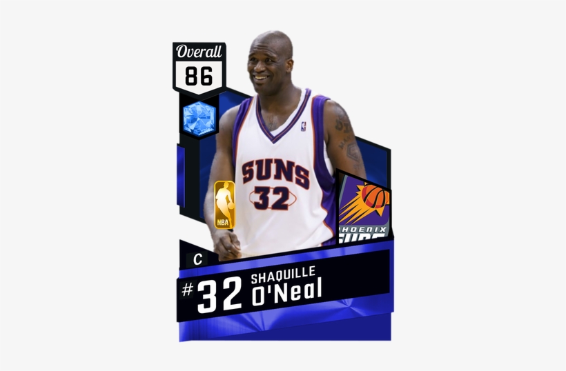 Last Edited February 17th, 2017 By 2kmtcentral18 - Shaquille O Neal Png Suns, transparent png