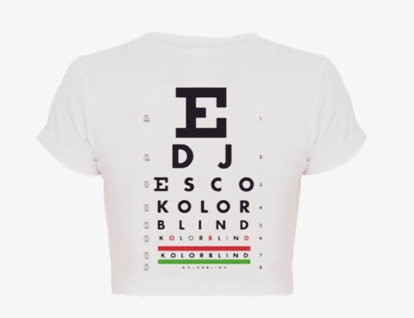 Kolor Blind Girls Crop Top, transparent png