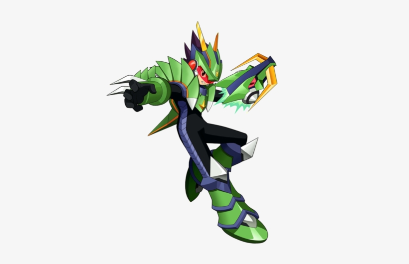 Greendragon - Mega Man Dragon Man, transparent png