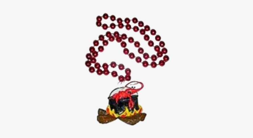 Mardi Gras Red Beads Png, transparent png