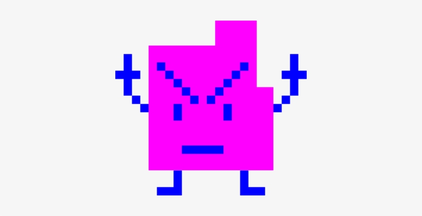Pixel Art Bead Black And White Television - Mooninites Pixel Art, transparent png