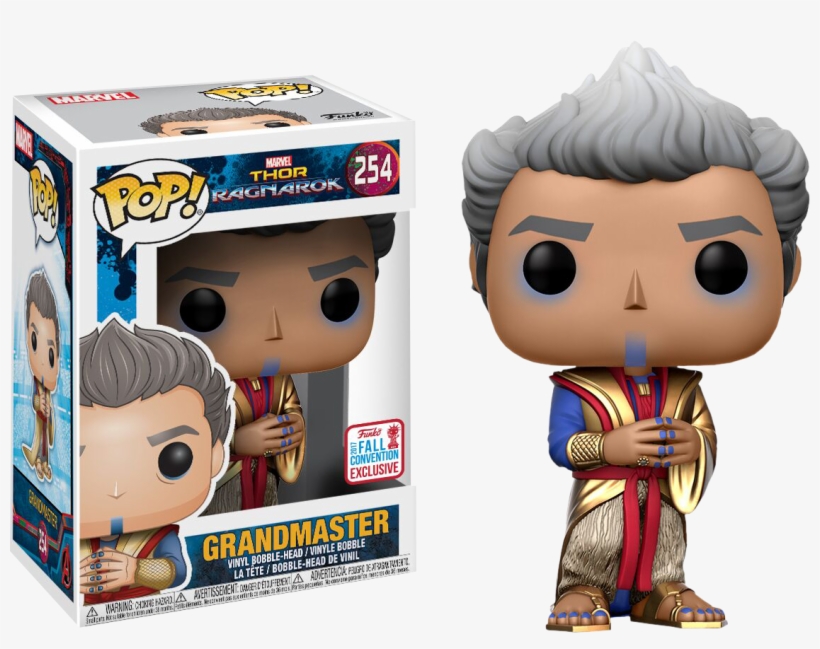 Thor Ragnarok Grandmaster Pop Vinyl Figure Png Pop - Thor Ragnarok Pop Funko, transparent png