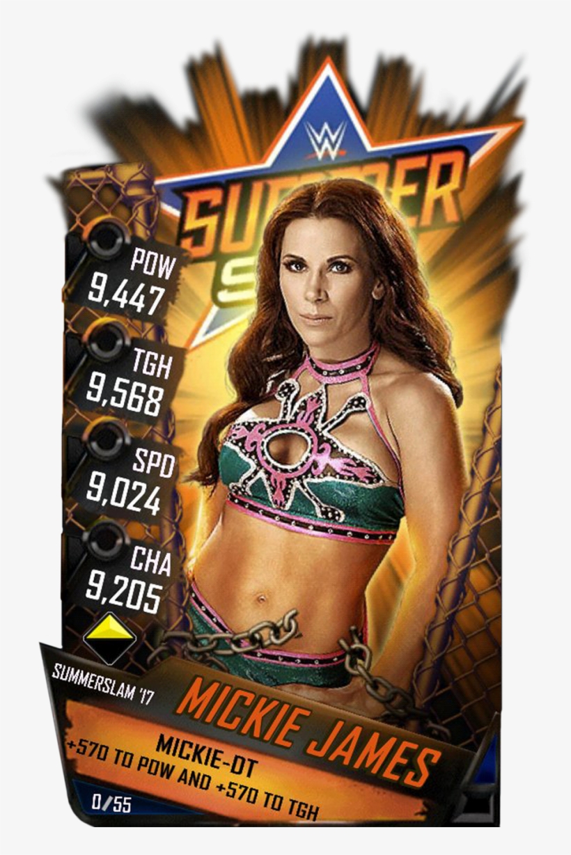 Supercard Mickiejames S3 14 Wrestlemania33 Supercard - Wwe Supercard Summerslam 17 Divas, transparent png