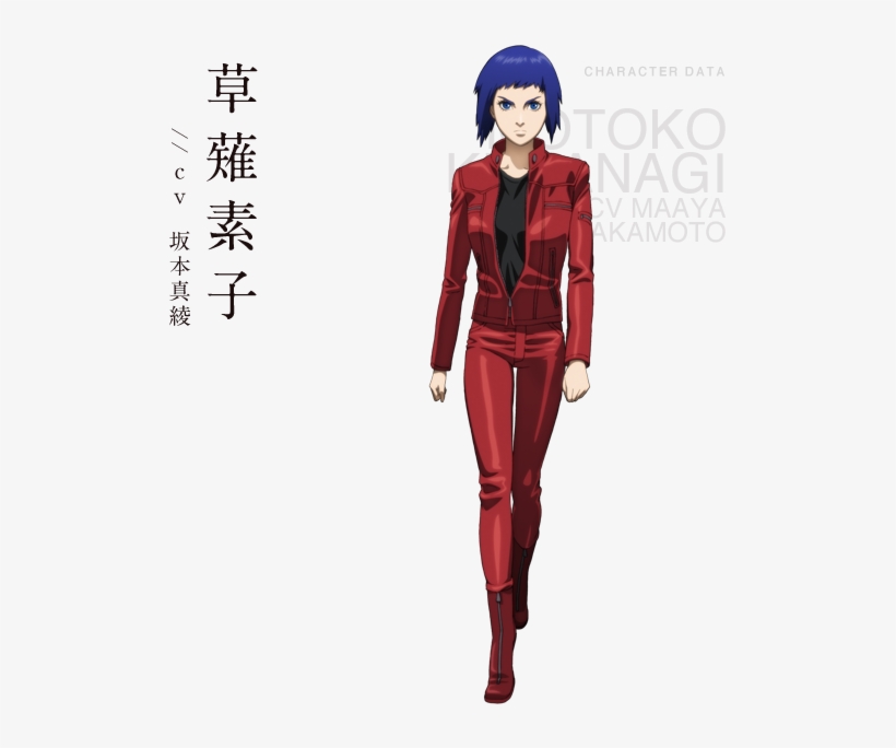 1 - Ghost In The Shell Personajes, transparent png